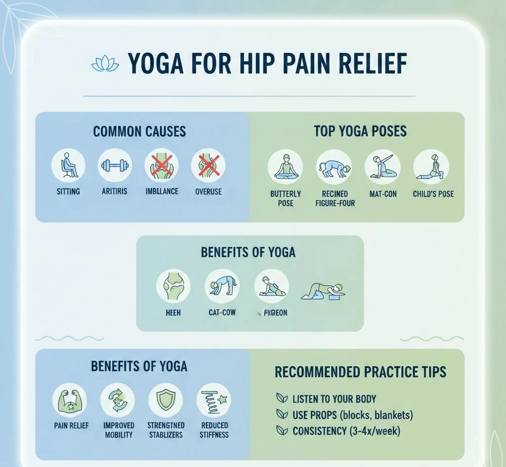 yoga for hip pain