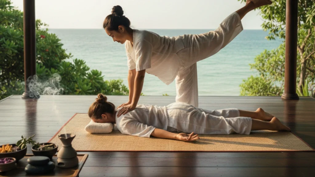 yoga massage thai