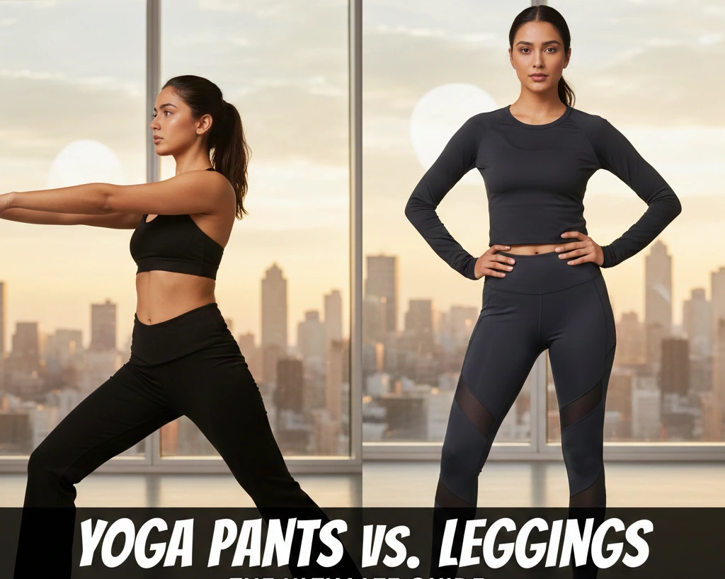 yoga pants vs leggings