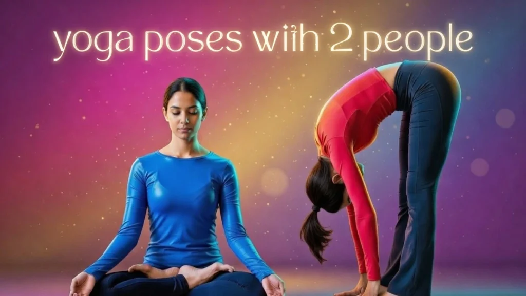 yoga poses with 2 people