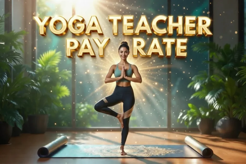yoga teacher pay rate