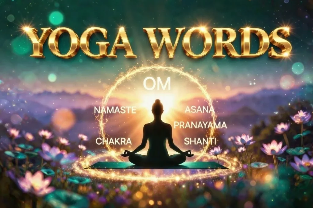 yoga words