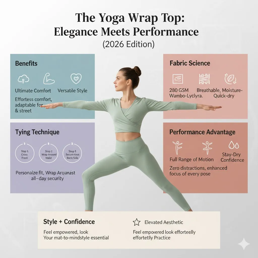 yoga wrap top 