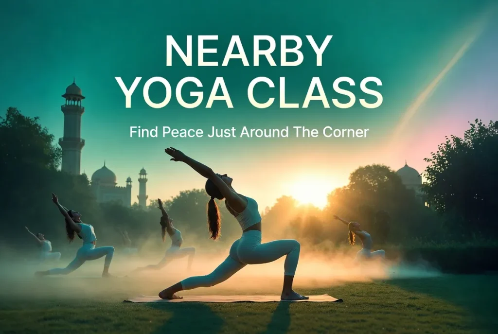 near by yoga class
