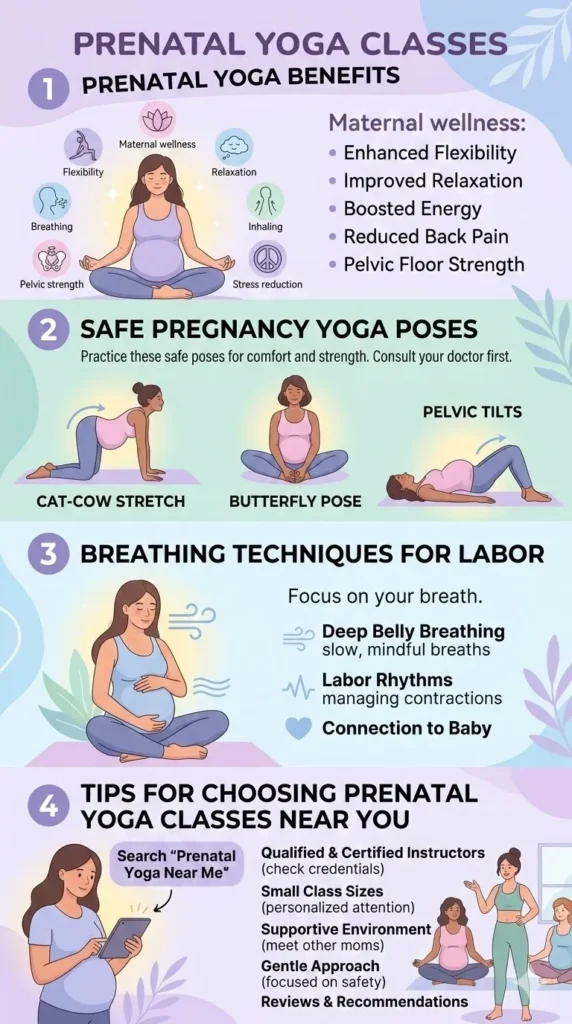 prenatal yoga classes near me