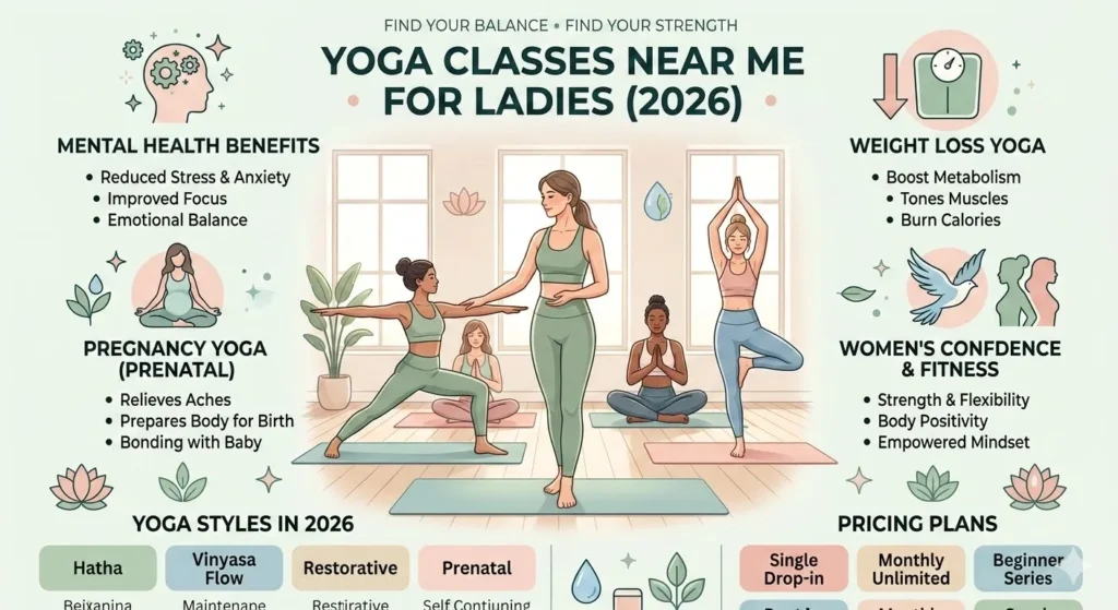 yoga classes near me for ladies 