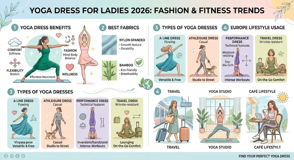 yoga dress for ladies
