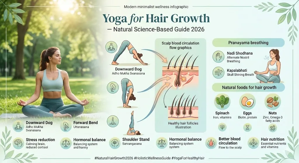 yoga for hair growth
