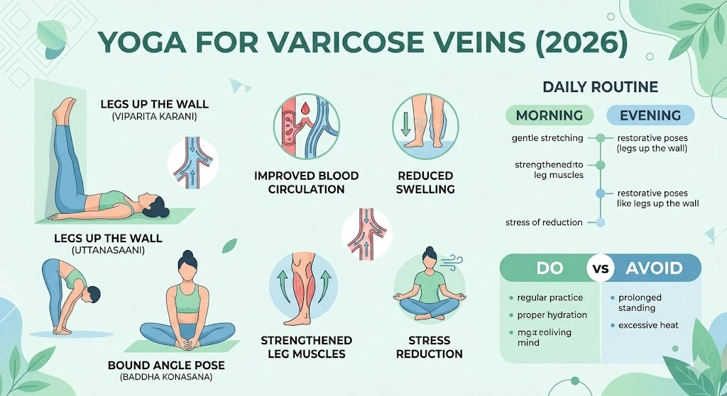 yoga for varicose veins