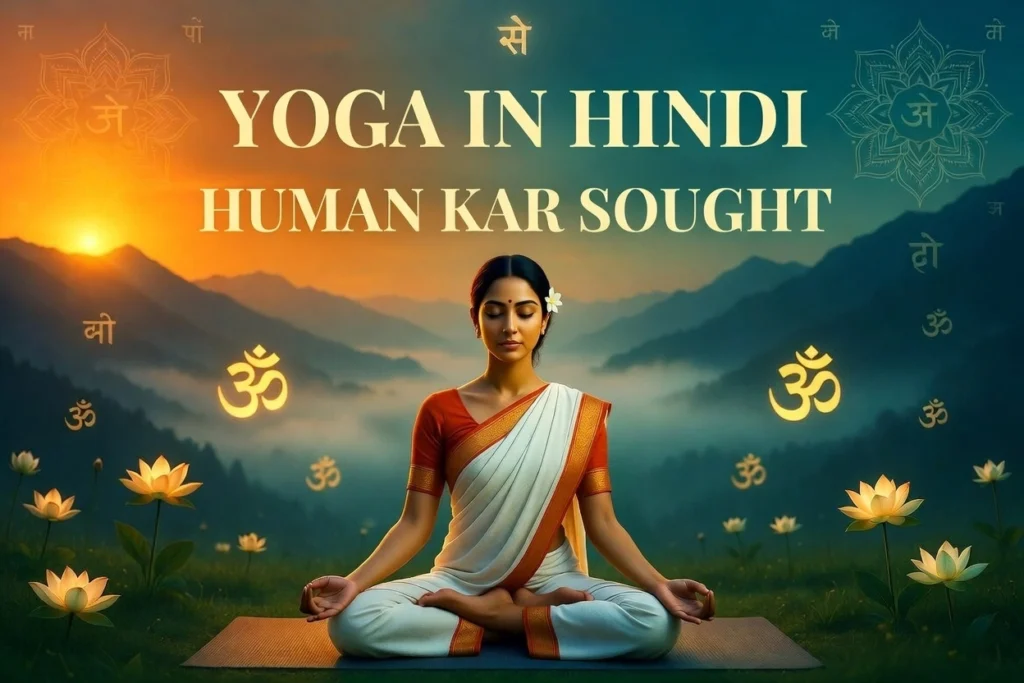yoga in hindi