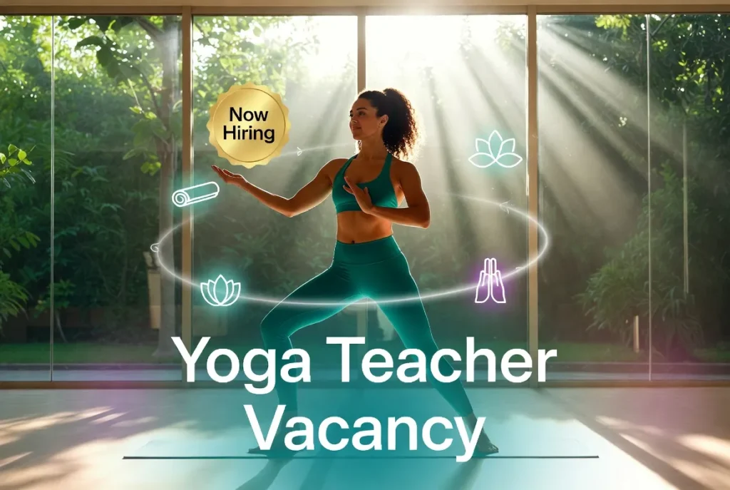 yoga teacher vacancy