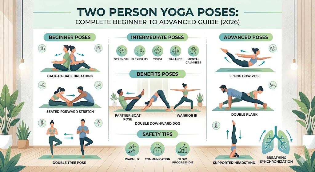 two person yoga poses